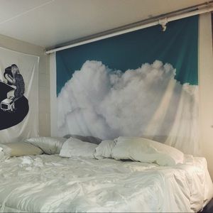 ☁️ARTSY SOCIETY6 CLOUD TAPESTRY BY TORDIS KAYMA⛅️